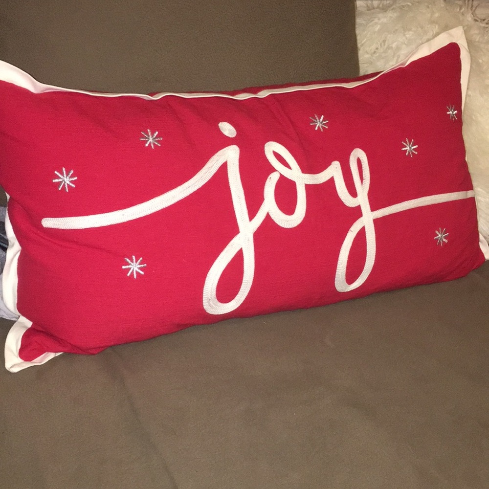 Joy Holiday Pillow